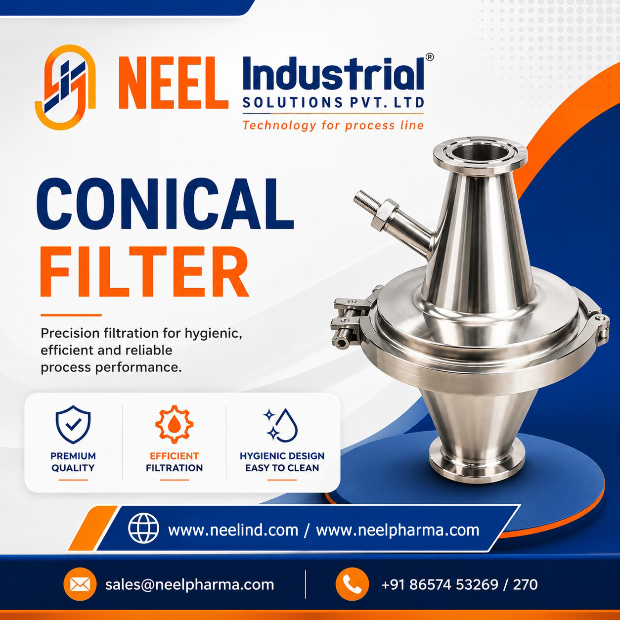 conical filter