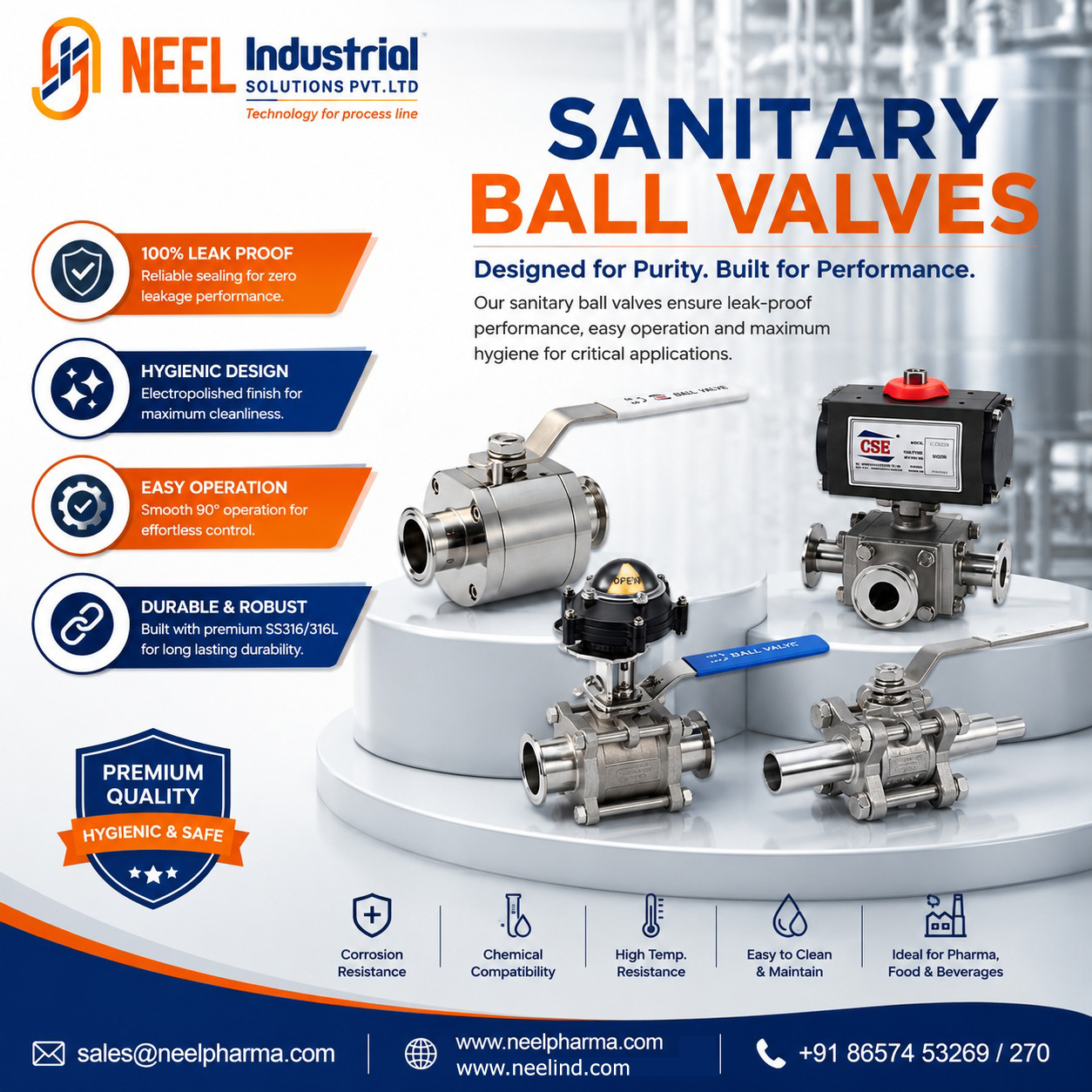Sanitary-Ball-Valves